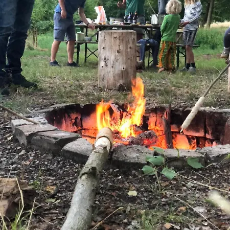 Schwedische Sommer Huette Unter Buchen Landolfshausen